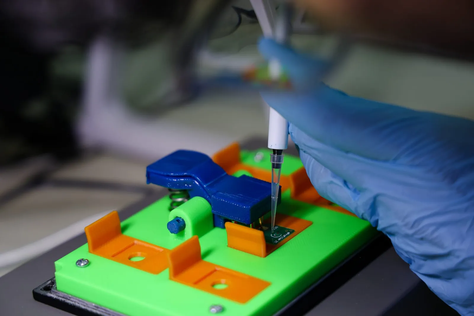 eProfiler electrochemical profiling device in laboratory setting demonstrating direct measurement capabilities